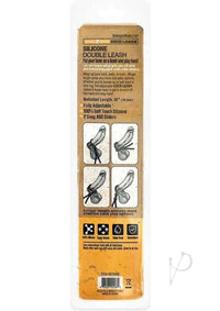 Boneyard Double Cock Leash Black