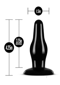 Anal Adv Pleasure Plug Black