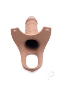 Size Matters Hollow Dildo Strap On Fle