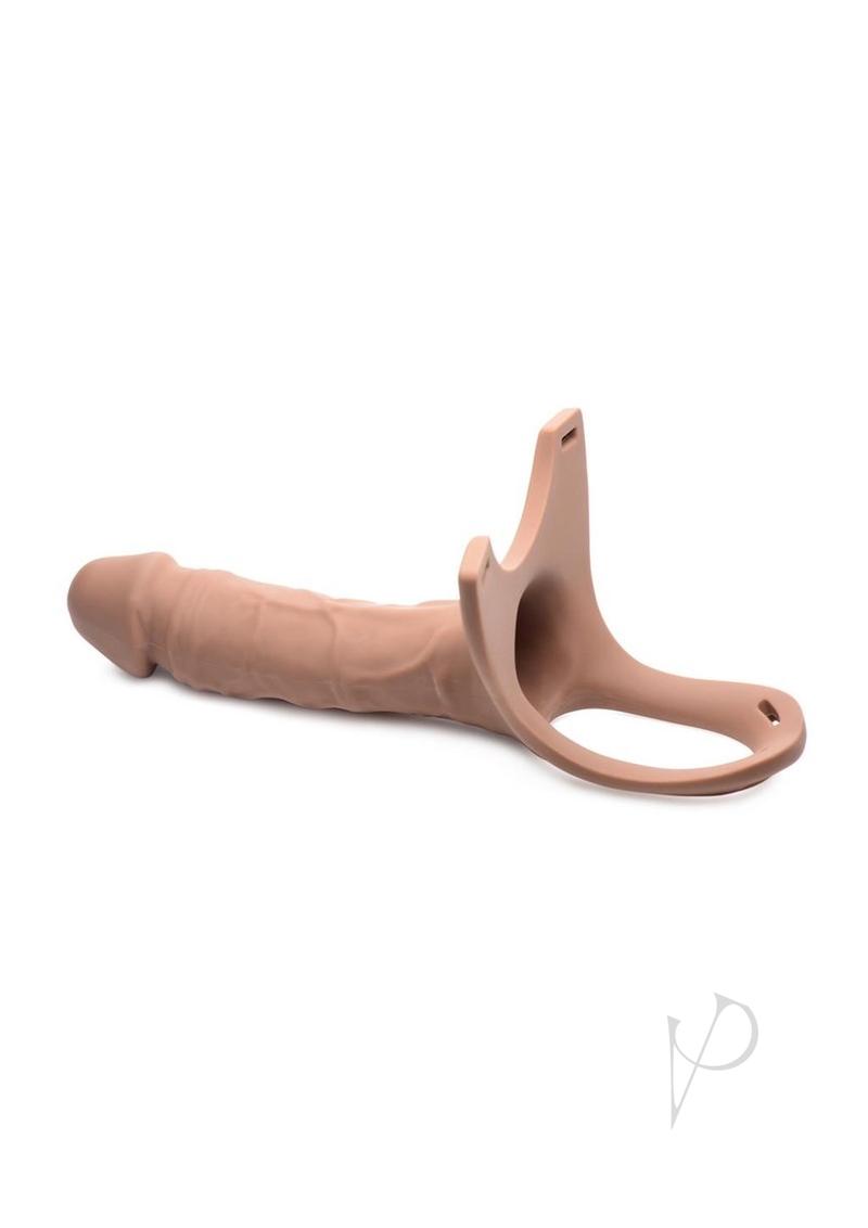 Size Matters Hollow Dildo Strap On Fle