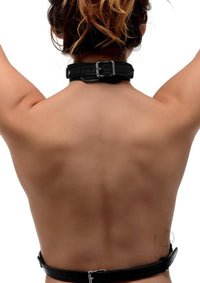 Strict Female Chest Harness Black Large