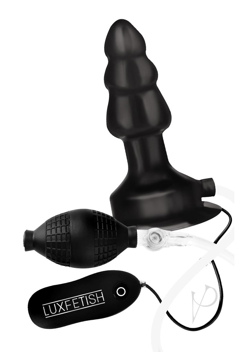 Lux F Inflate Vibe Plug W/suction 4