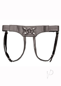 Her Royal Harness The Regal Empress Adjustable Harness Pewter