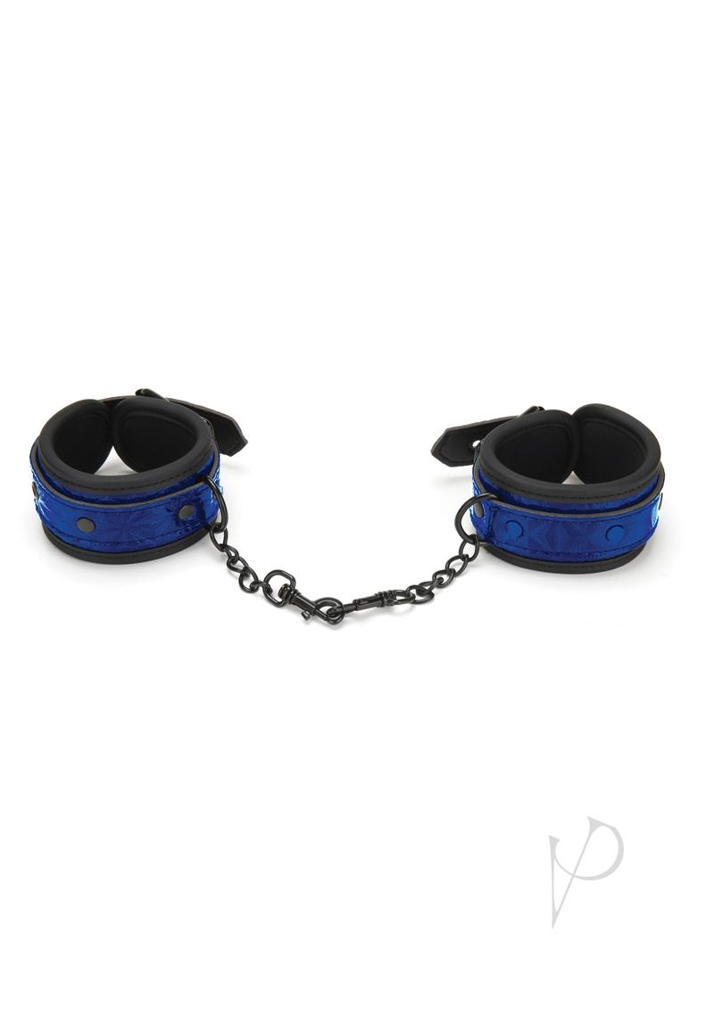 Bondage Gear Hand Cuff Blue