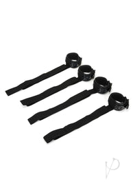 Diamond Bed Ties Black