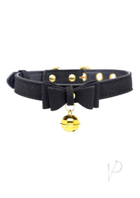 Ms Golden Kitty Collar Black/gold