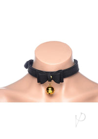 Ms Golden Kitty Collar Black/gold