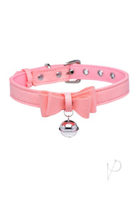 Ms Sugar Kitty Collar Pink/silver