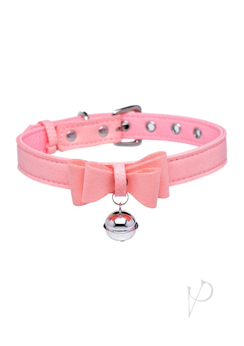 Ms Sugar Kitty Collar Pink/silver