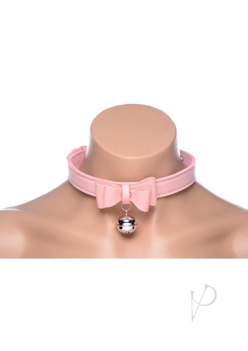 Ms Sugar Kitty Collar Pink/silver