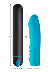 Bang Xl Bullet and Ribbed Sleeve Blue