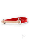 Ouch Wooden Bridle Red
