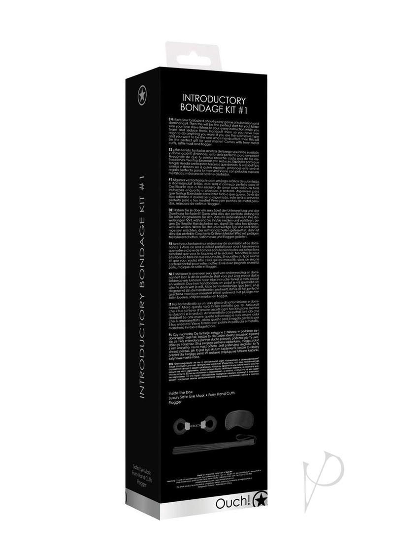 Ouch Kits Introductory Bondage 1 Black