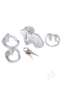 Ms Clear Captor Chastity Cage Md