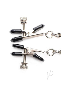 Ms Titty Taunter Nipple Clamps Silver