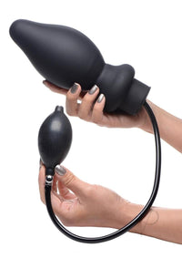 Ms Ass Pand Inflate Anal Plug Lg Black