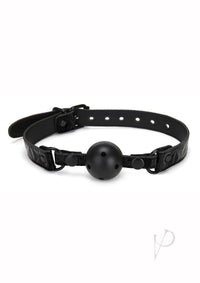 Deluxe Ball Gag Black