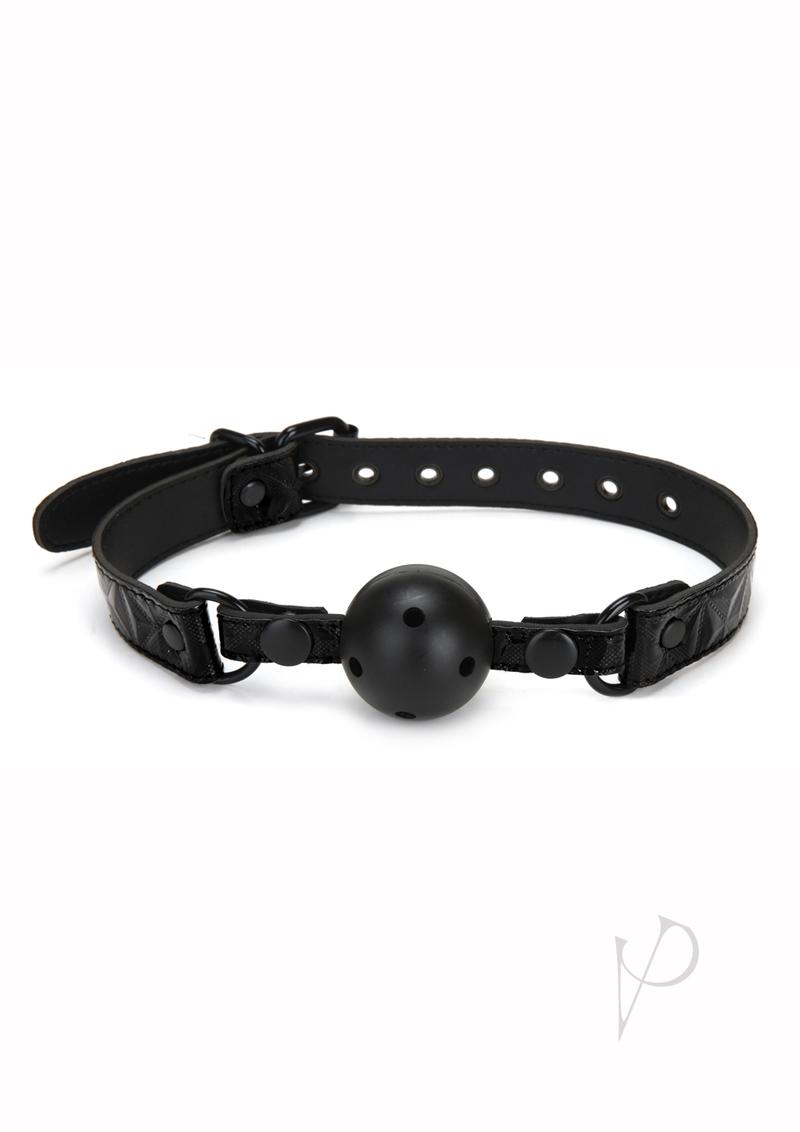 Deluxe Ball Gag Black