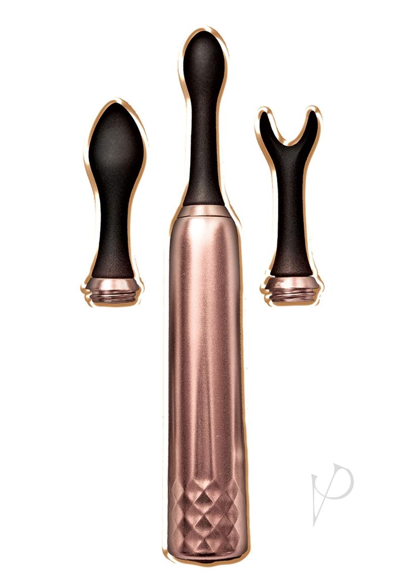 Intense Triple Tip Massager Rose Gold