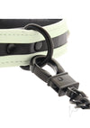 Glo Bondage Collar/leash Green