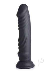 Zeus Vibe and Estim Dildo W/remote Black