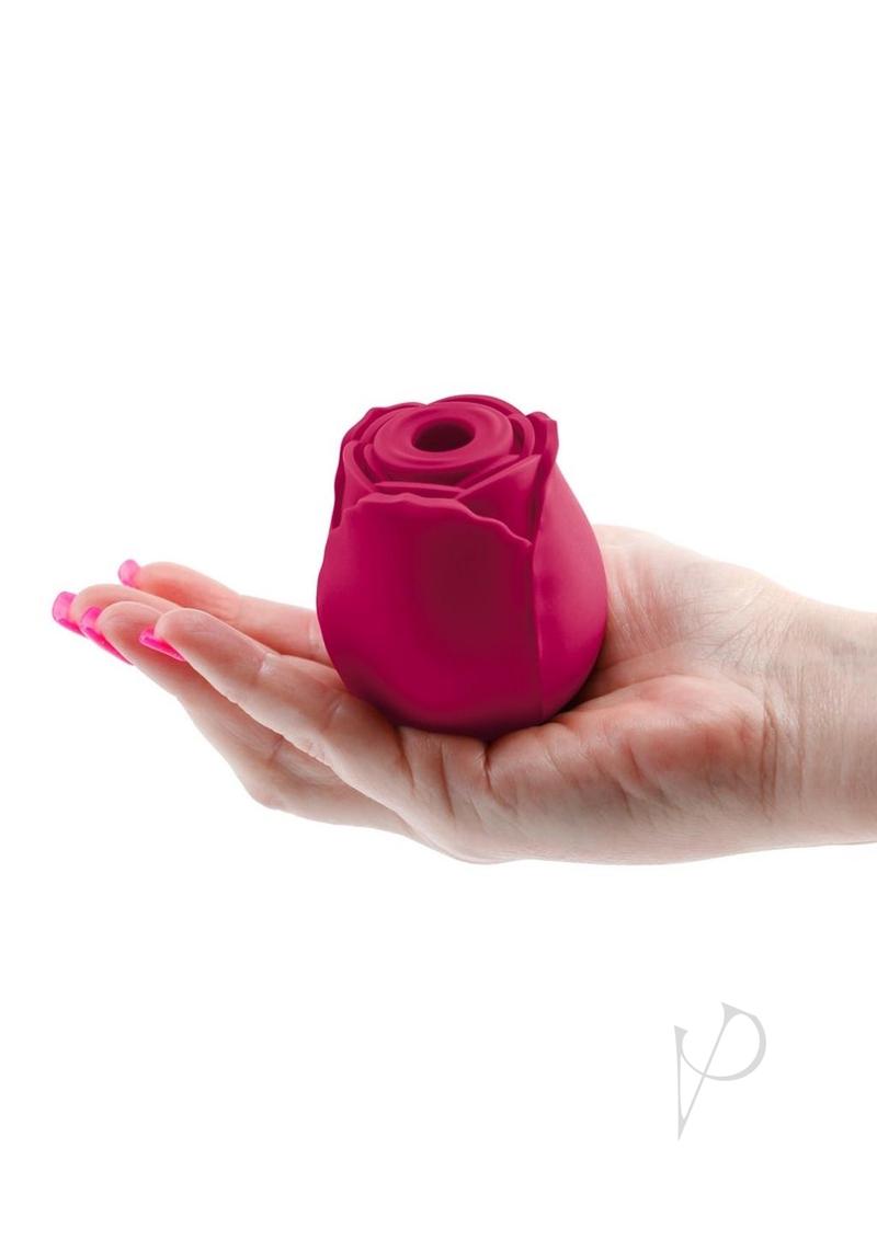 Rose Silicone Rechargeable Clitoral Stimulator