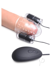 Tm Twin Bullet Penis Head Teaser Remote
