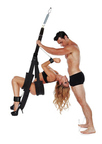 Whipsmart Bondage Pleasure Swing Black