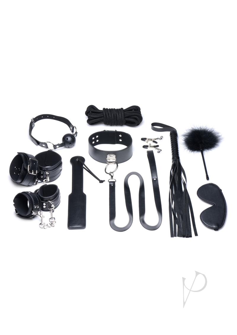 Strict Deluxe 10pc Bondage Set