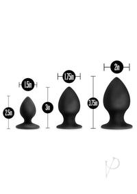 Anal Adventure Platinum Stout Plug Kit