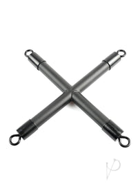 Saffron Hog Tie & Cuff Set Black & Red