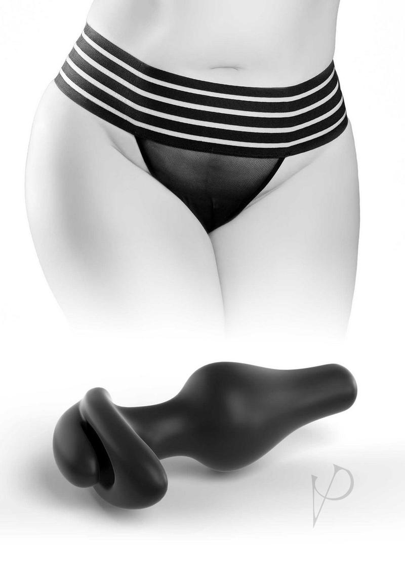 Hookup Pant Crotch Lov Gart Qs Blk(disc)