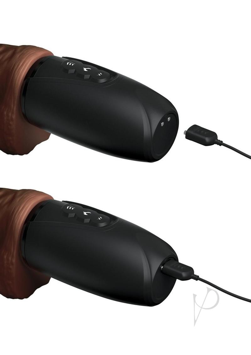 Kc Plug Thrust Cock W/balls 7.5 Brown