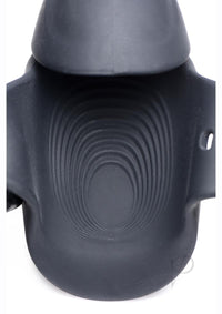 Tm 8x Vibe Silicone Penis Sleeve Black