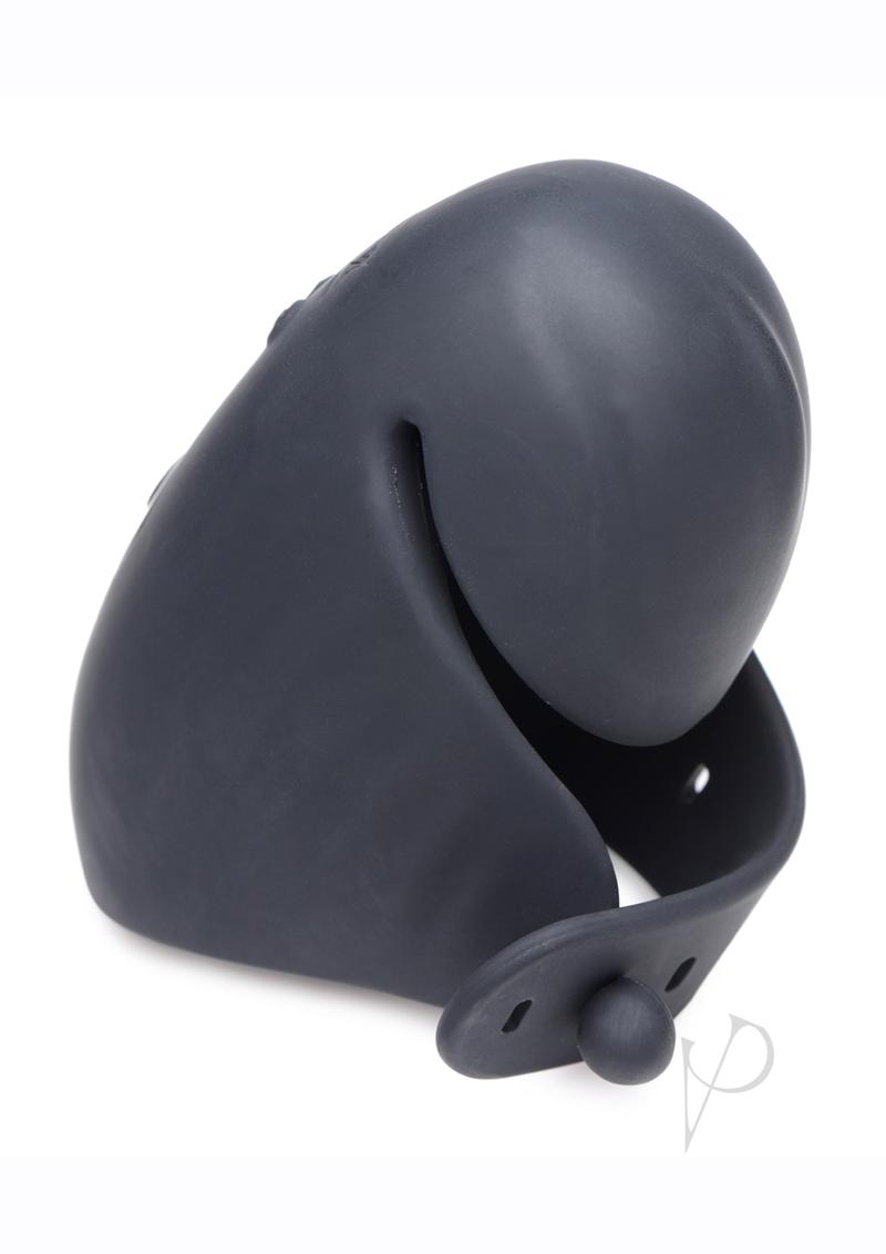 Tm 8x Vibe Silicone Penis Sleeve Black