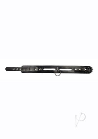 Leather Oring Collar Black