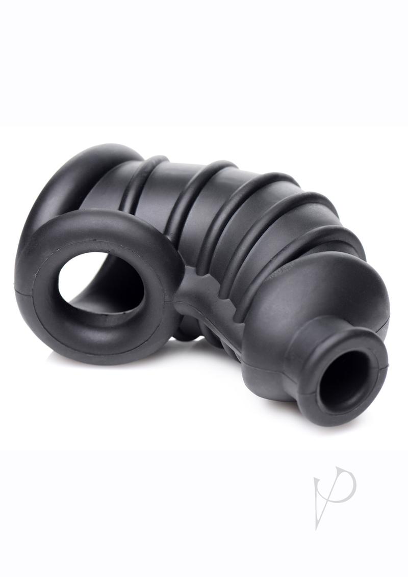 Ms Dark Chamber Silicone Chastity Cage