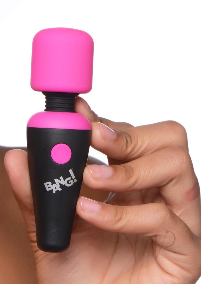 Bang 10x Vibe Mini Silicone Wand Pink