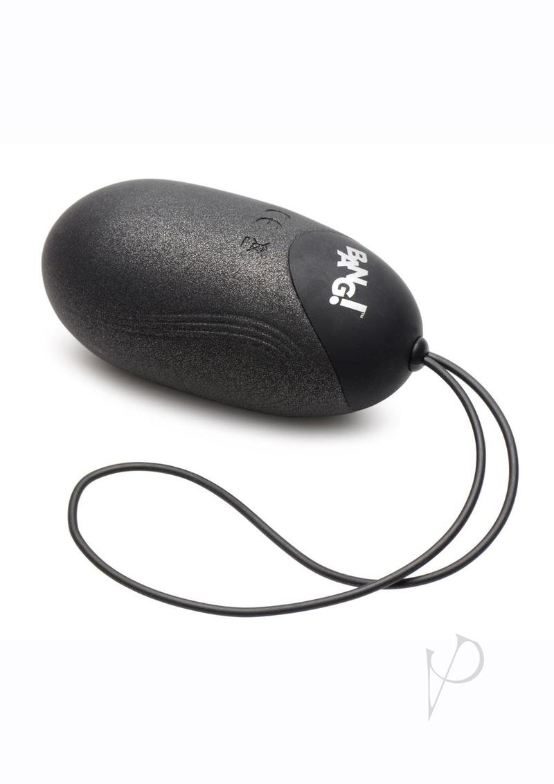 Bg 25x Silicone Xl Egg W/remote Black