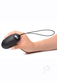 Bg 25x Silicone Xl Egg W/remote Black