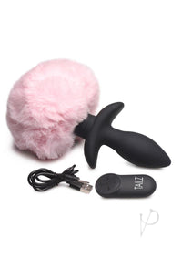 Tailz Moving/vibrating Bunny Tail Pink