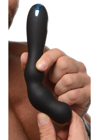 Tm Silicone Beaded Prostate Vibe Black