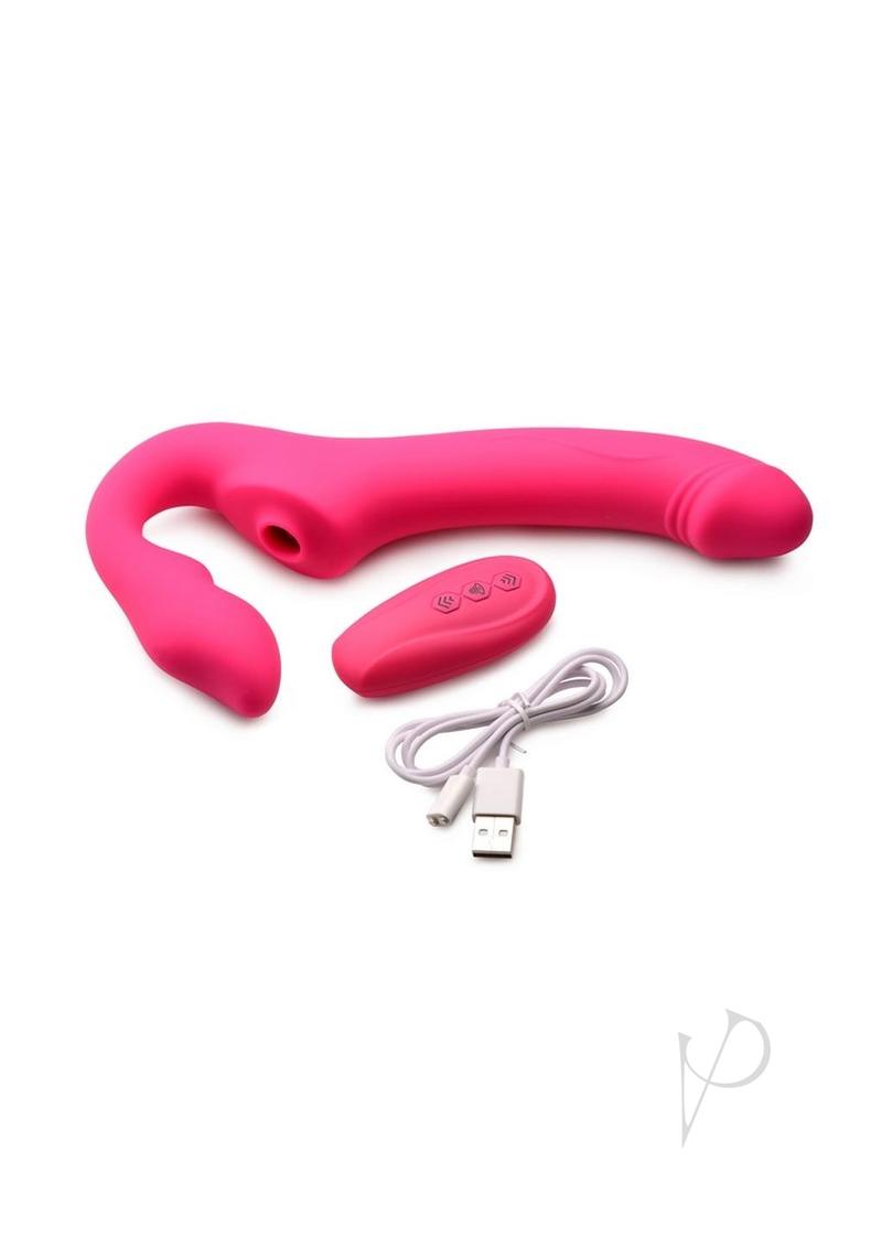 Strap U Licking Vibe Strapless Pink