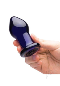 Recharge Remote Vibe Butt Plug 3.5 Blue