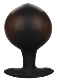 Weighted Silicone Inflate Plug Lg Black