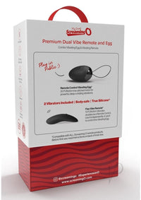 My Secret Screaming O Premium Dual Vibe Remote & Egg Silicone Combo Kit