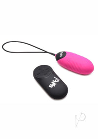 Bang 28x Swirl Silicone Egg Pink
