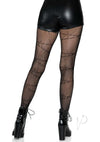 Barbed Wire Fishnet Tights Os Black
