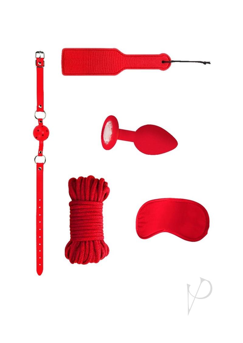 Ouch Intro Bondage Kit 5 Red