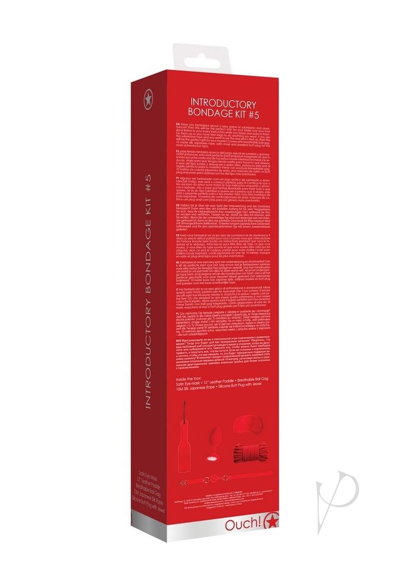 Ouch Intro Bondage Kit 5 Red